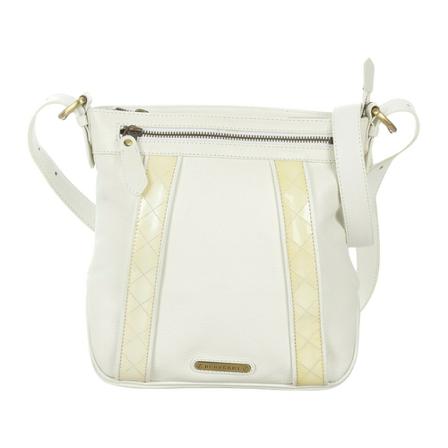 Burberry Vintage, Shoulder Bags Wit, Dames, Maat:ONE Size