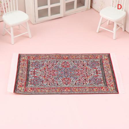 1kpl 1:12 Dollhouse Miniatyyri Lattiamatto Cover Matto Lattiamatto D