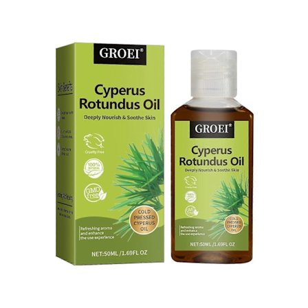 1-3x Cyperus olie Rotundus til hårfjerning - naturlig Cyperus olie reducerer væksten af kropshår, fugtgivende og beroligende
