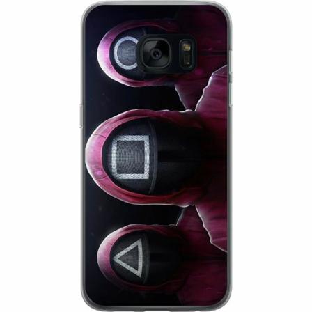Samsung Galaxy S7 Genomskinligt Skal Squid Game