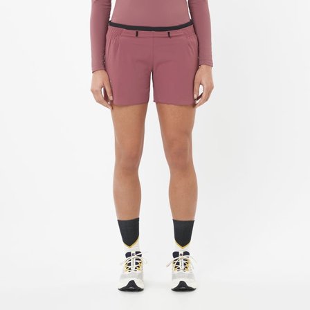 Salomon - Short voor vrouwen Sense Aero 5" - Nocturne / Cyclamen