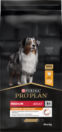 Purina PRO PLAN Medium Adult Everyday Nutrition 14 kg