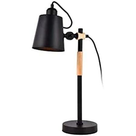 Flexo/skrivbordslampa Edm 32114 Svart Metall 60 W (ø 15 X 54 Cm)