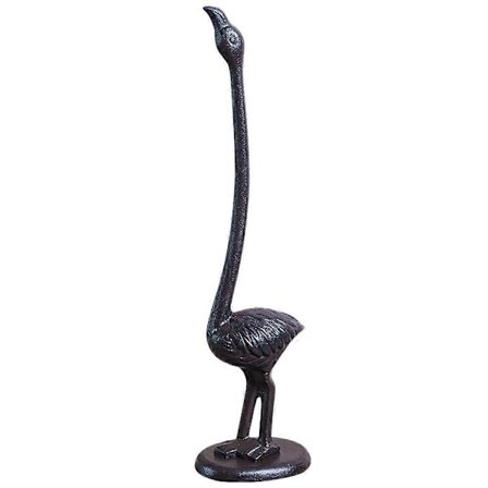 Papirhåndkleholder Benkeplate Flamingo Statue Kjøkkenrull Papirdispenserstativ