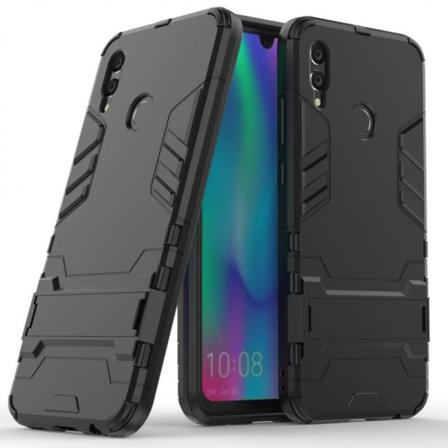 Huawei P Smart 2019 støtsikker veske med Kickstand ThinArmor Black
