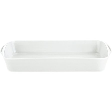 Pillivuyt Stegefad nr. 2, 29,5 x 18 cm. - Hvid | KitchenOne