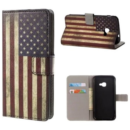 Plånboksfodral Samsung Xcover 4 / 4s - Flagga USA