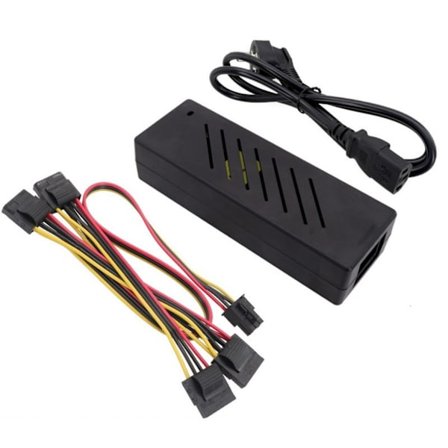 IDE-virtajohto NAS-kiintolevylle oikosulkusuojauksella ja lämpötilansäätömekanismilla