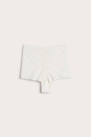 Kappahl | Pitsiset cheeky-pikkuhousut | Luonnonvalkoinen