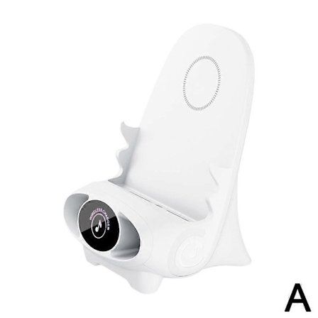 Mini Stol Trådlös Snabbladdare Kompatibel med Multifunktionell Telefonhållare Laddare