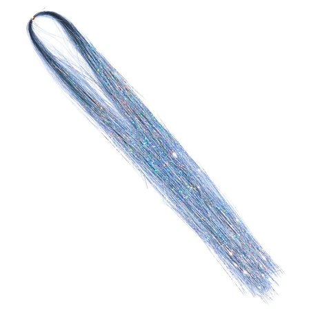 SOHO Hair Tinsels Glitter Extensions Silver, Hår, Børster & Accessories, Hair Extensions