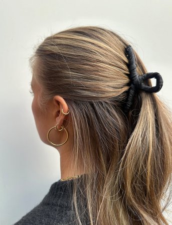 Becksöndergaard Luster Celabrina Hair Claw - Black - ONE SIZE