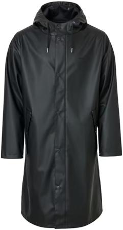 Tretorn - Wings Long Rain Jacket Unisex sadetakki - Jet Black - Unisex