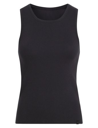 Calvin Klein Rib Tank - Black - XS