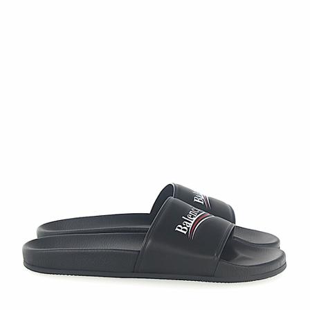 Balenciaga, Sliders Wam 00 Czarny, Mężczyzna, Rozmiar: 40 EU