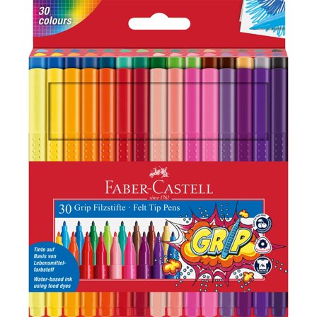 FABER-CASTELL Fiberpenna neon och pastell 30/fp - Lyreco - Skola och förskola - Pennor och tillbehör - Fiberpennor - Special