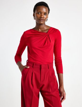 Lindex Top Simona - Red - L