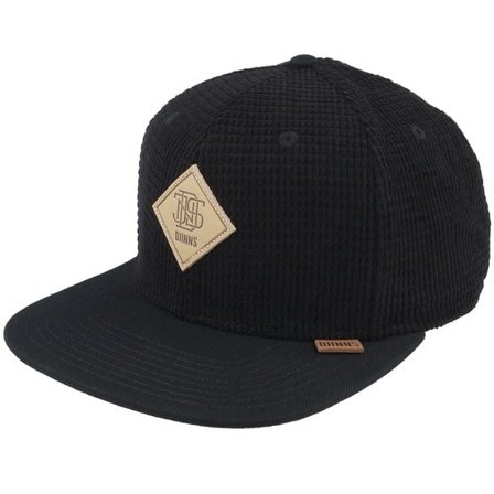 Djinns - Svart snapback Keps - Waffle Corduroy Black Snapback @ Hatstore