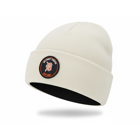 Nike MLB - MLB Blanc cuff Bonnet - Detroit Tigers Utility Natural Cuff @ Hatstore