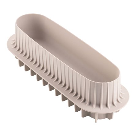 Silikomart Buche bakeform med innsats, 20x3,5 cm & 22x5 cm' - 'Grå