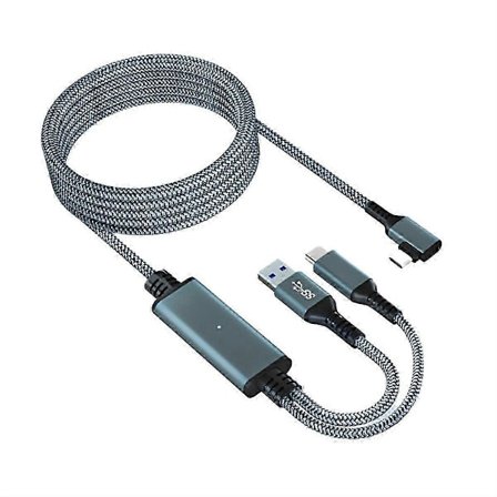 Lämplig för Meta / Oculus Quest 3 Link-kabel 5M VR-datakabel 2A Snabbladdning 5Gbps Höghastighetsdataöverföringskabel