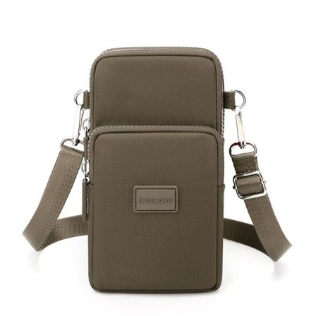 Skuldertaske Mobil Taske KAFFE