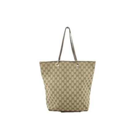 Gucci Vintage, Pre-owned Canvas totes Bruin, Dames, Maat:ONE Size