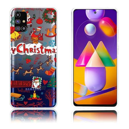 Juletaske til Samsung Galaxy M31s - Jul Multicolor
