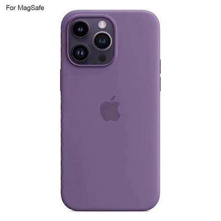 HW iPhone 14 Pro Cover Kompatibelt med MagSafe Flydende Silikone Telefon Bagcover [Induction Popove(h})