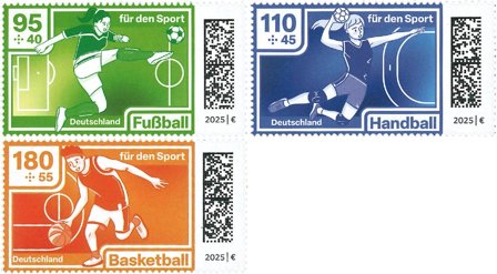 Tyskland - Sport - Postfrisk sæt 3v