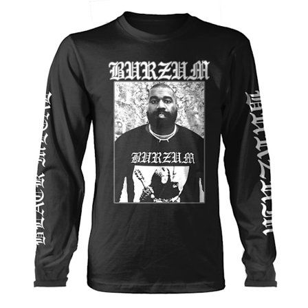 Burzum Unisex Vuxen Black Metal Långärmad T-Shirt M Svart