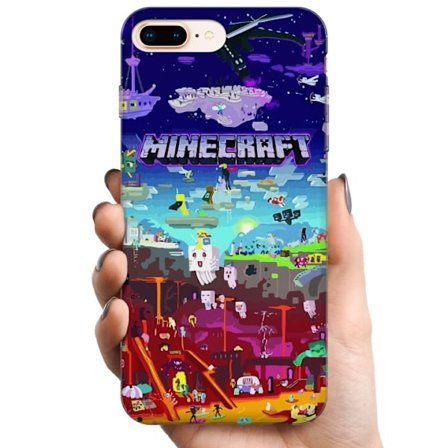 Kompatibelt Mobildeksel til Apple Apple iPhone 7 Plus MineCraft