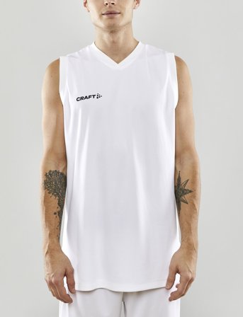 Craft Progress Basket Singlet M - White - S