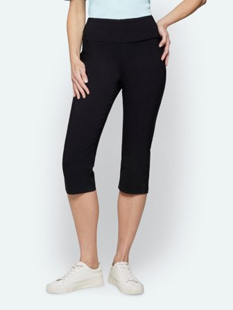 SIGNATURE - Capri Bukser - Sort