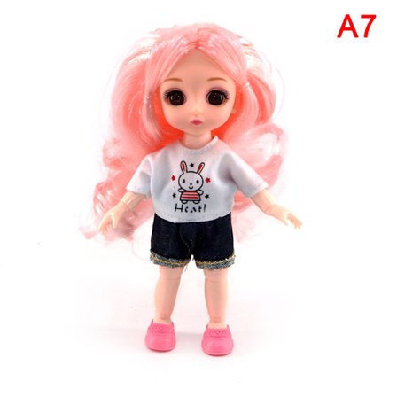 BJD 16CM Doll Casual Fashion Princess Clothing Dress Accessories