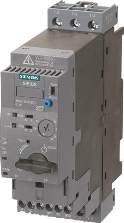 Siemens 3RA61 Kompaktstarter AC/DC 24 V, 1-4 A, Elfordeling & strømforsyning