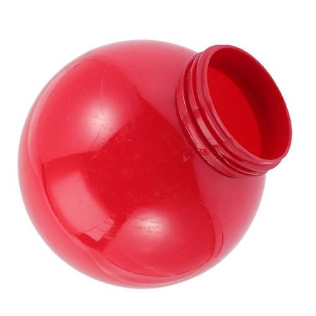 Glob Lampa Röd Akryl Lampskärm För Gatubelysning Lampstolpar 15.00X15.00X15.00CM Regntålig 1Set