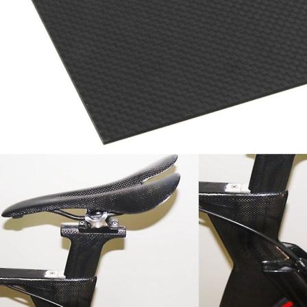 2003003mm med 100% äkta kolfiberplåt Panelplåt 3k slätväv