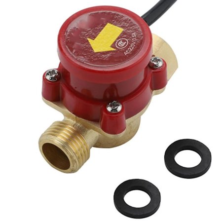 Praktisk strømningsbryter vannpumpe automatisk kontroll Wasser Sensor Hjem 220v 60w