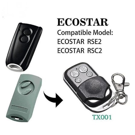 Uusin pieni kaukosäädin kytkin Ecostar Rsc2 433 Hormann Rse2 433mhz Moottori Liftronic 500 700 800 -ge