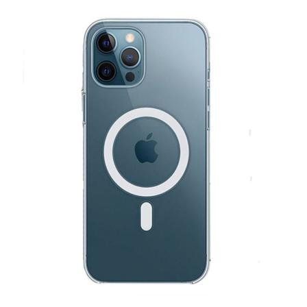 Magsafe Transparent Skal - Qi - Stöttåligt - Iphone 14 Pro Transparent