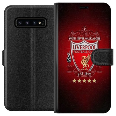 Kompatibelt Plånboksfodral till Samsung Samsung Galaxy S10 Liverpool