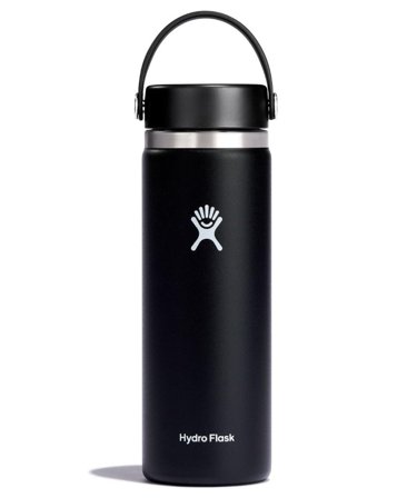 HydroFlask 20 OZ Wide Flex Cap Black