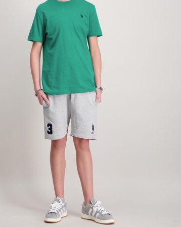 U.S. Polo Assn. Player 3 LB Sweat Short Grijs Shorts Jongens - Kids Brand Store