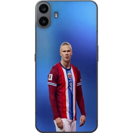 Kompatibelt Mobildeksel til Nothing CMF Phone 1 Erling Haaland Manchester City Norge fotball angriper toppspiller utrolig målproduksjon kraftig rask