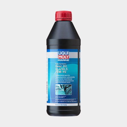 Täyssynteettinen vaihteistoöljy Liqui Moly Marine Fully Synthetic Gear Oil, 75W-90, API GL-4/GL-5 , 1 litra