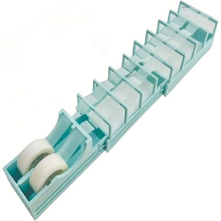 Kompakt tape dispenser - perfekt til gaveindpakning og hobby, passer til alle størrelser tape for nem dispensering