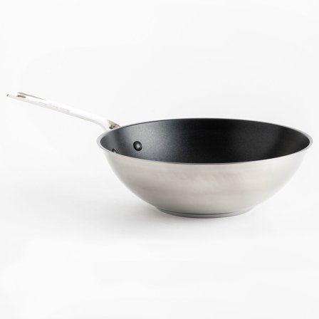 Kitchenaid Wok 28 cm, rostfritt stål | Matlagning > Kokkärl & Stekpannor > Wok | Bagaren och Kocken