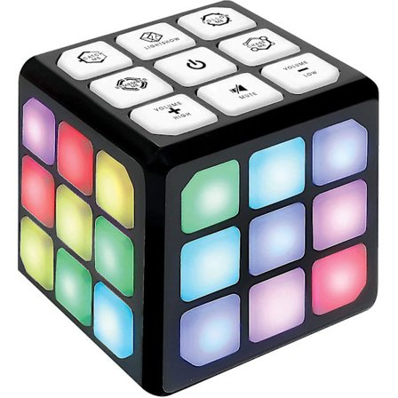 Elektronisk hukommelses- og hjernetrim | 4-i-1 håndholdt spil til børn |