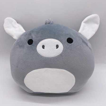 20 cm Squishmallow pute koselig leketøy ROSA HUND ROSA HUND